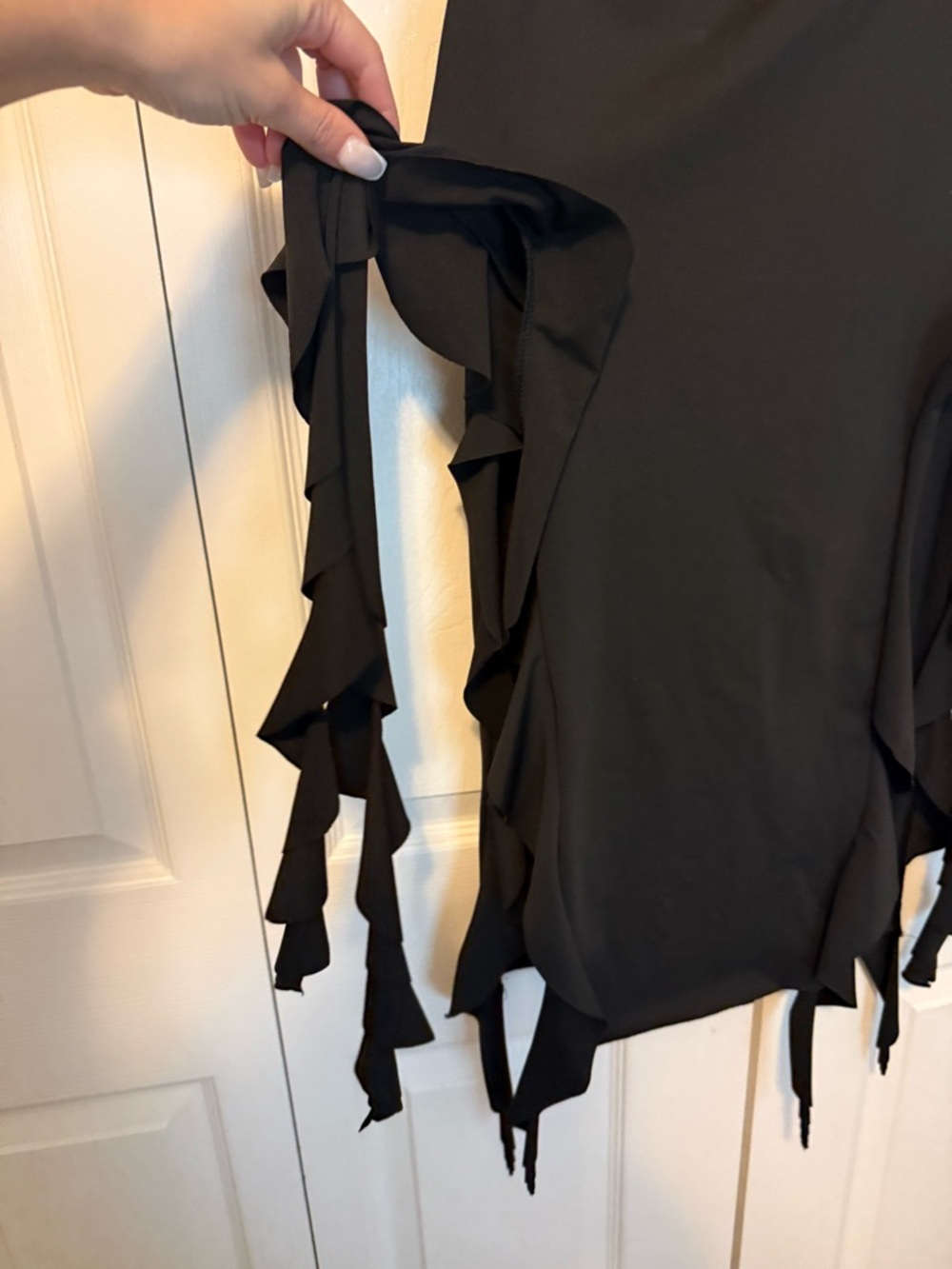 Strapless Ruffle Dress - Picture 7 of 8